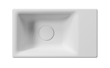 COLOR ELEMENTS 40X23 - Ceramic washbasin / handrinse basin by GSI ceramica - view 3